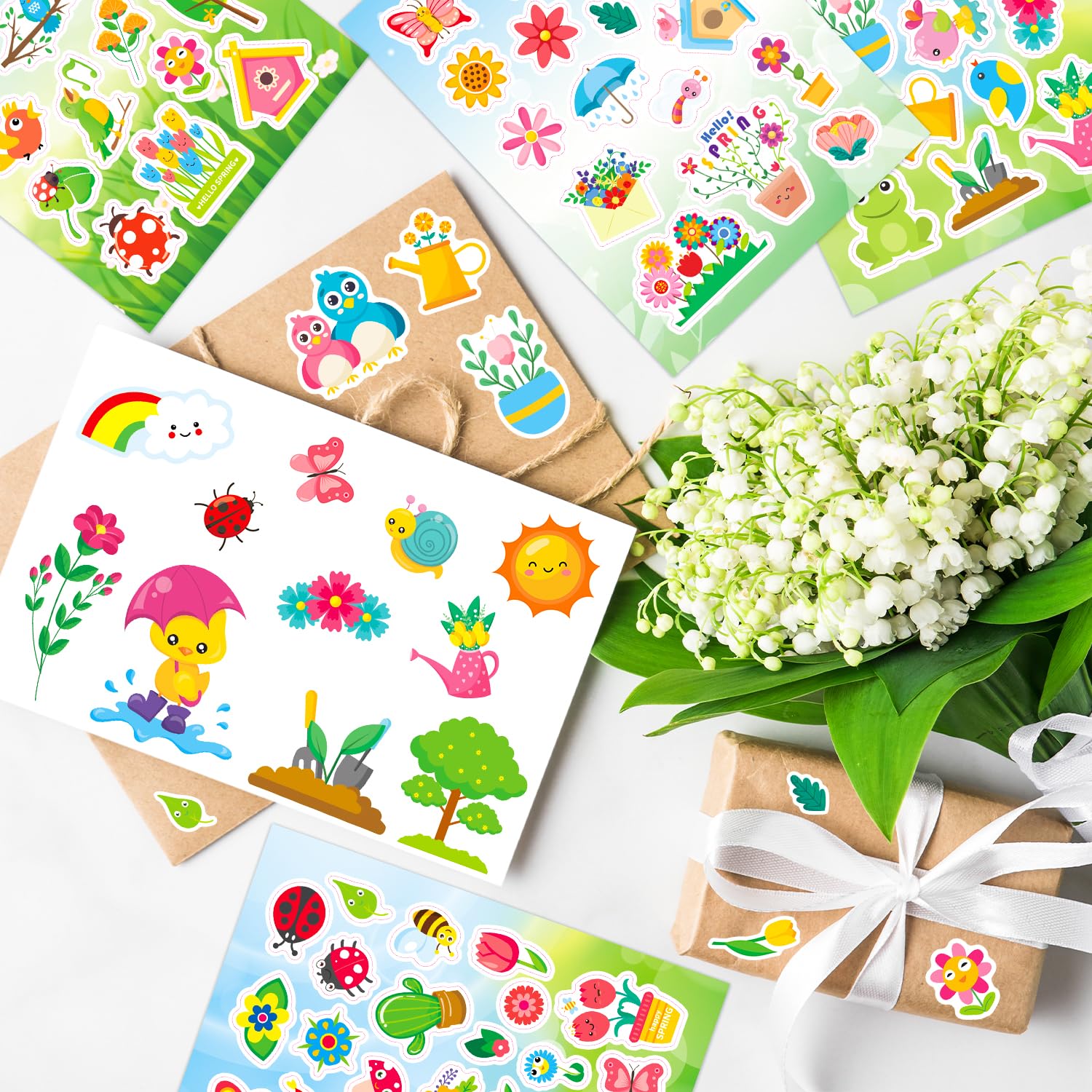 Ozepao non-toxic vinyl stickers designed for safe kid decorating