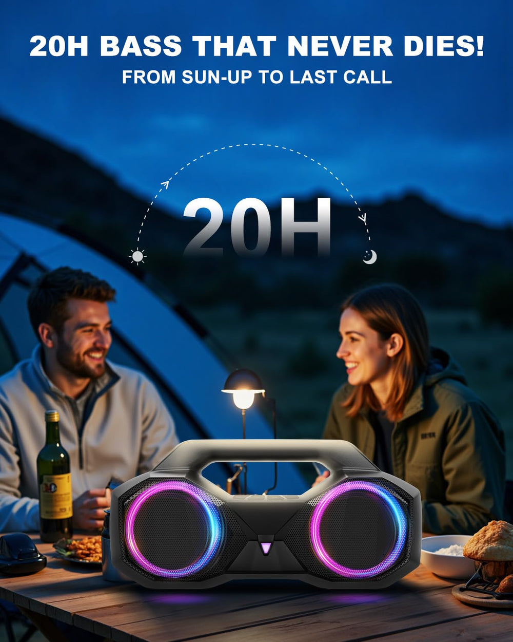 OZJ TWS Stereo Surround pairs two units for immersive sound.