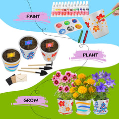 Ozzagar soil and seeds kit: includes nutrient soil and seeds ready for planting.