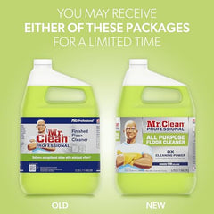 Mr. Clean Professional cleaner being applied with a mop for easy maintenance