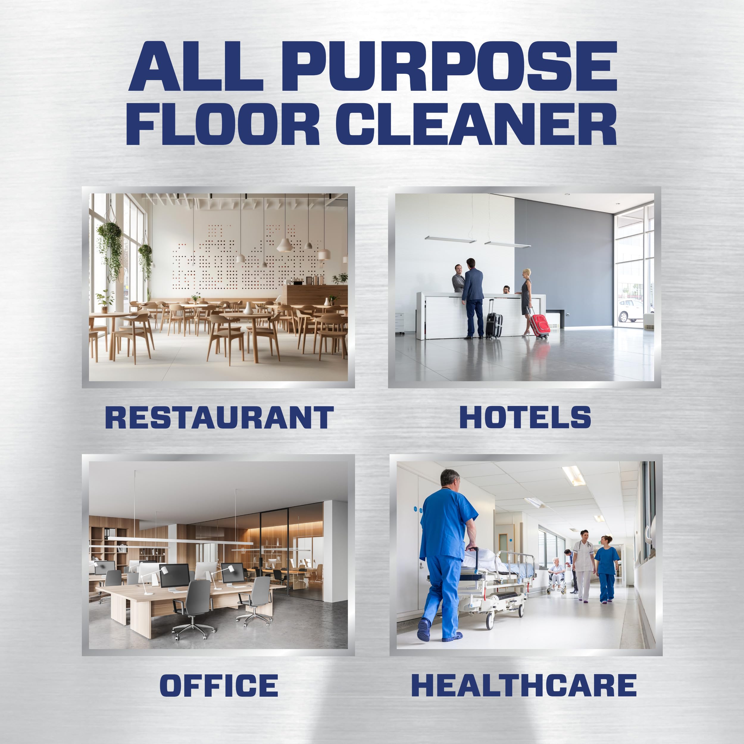 Tile floors benefit from Mr. Clean Professional shine and cleanliness