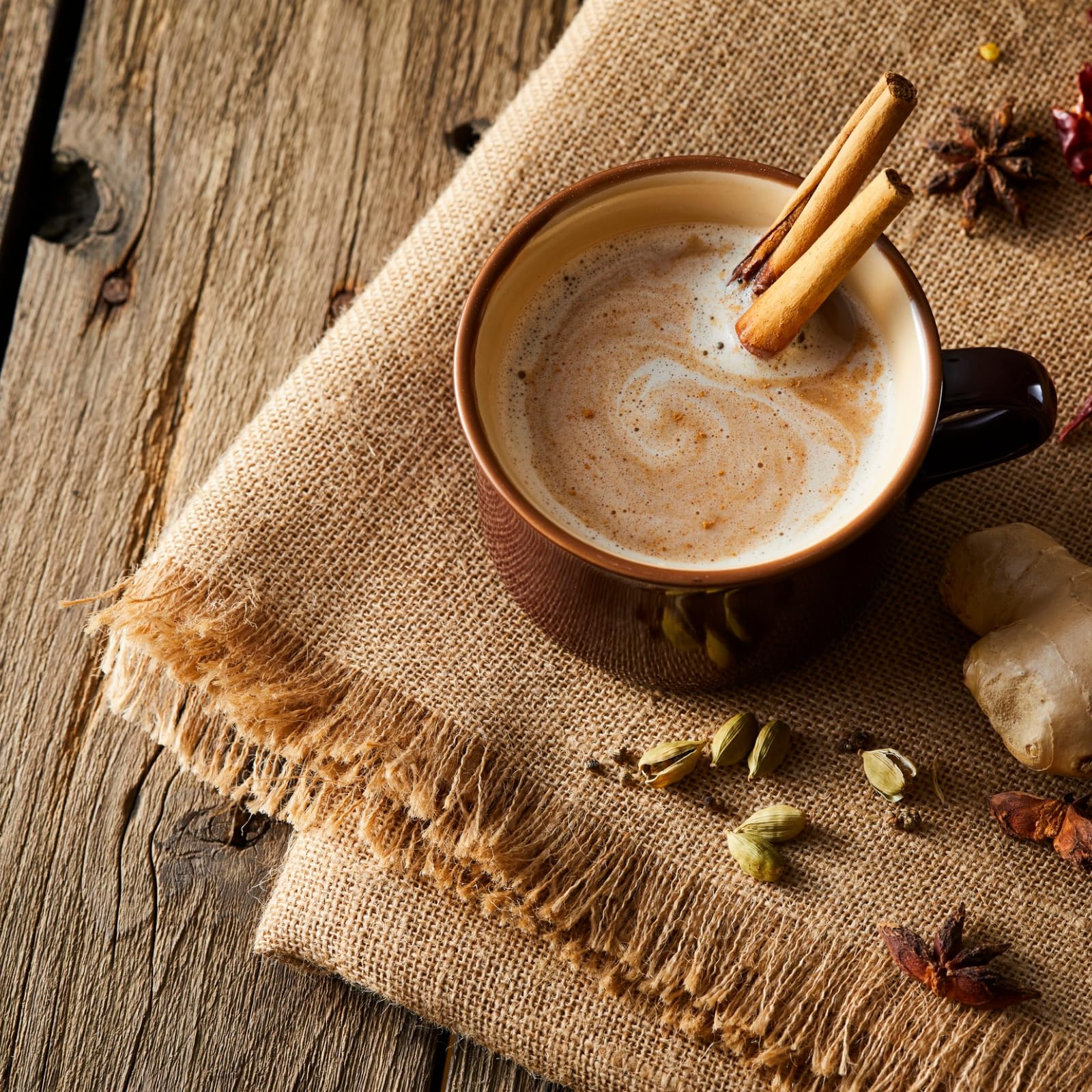 Cafe-style experience with Pacific Chai in the comfort of home.