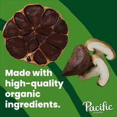 Pacific Foods broth label shows organic certification and clean ingredients