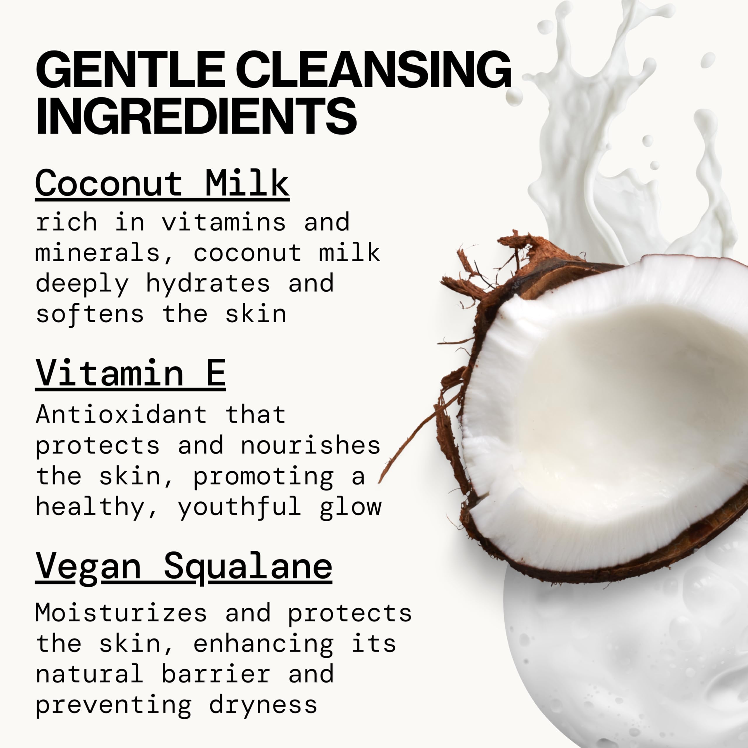 Non-comedogenic formula avoids pore clogging.