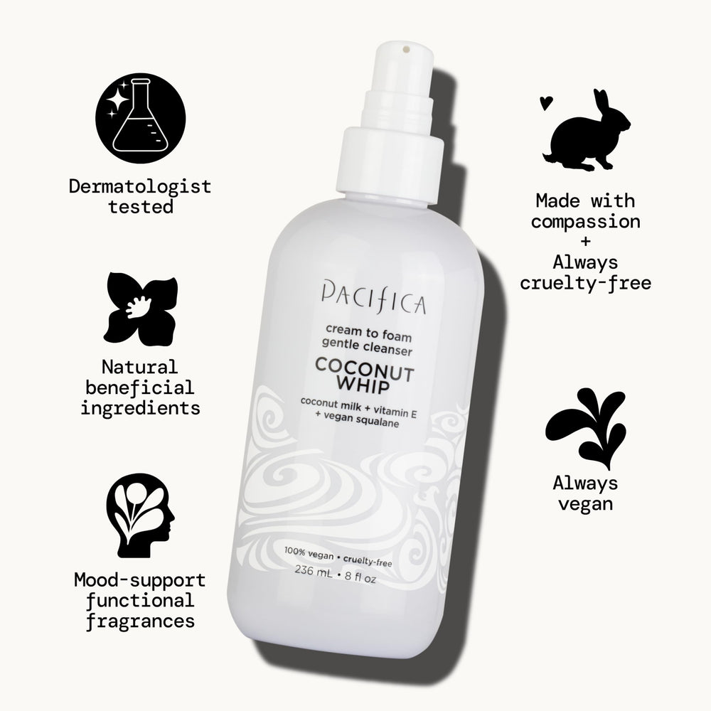 Vegan squalane provides moisture and softness.