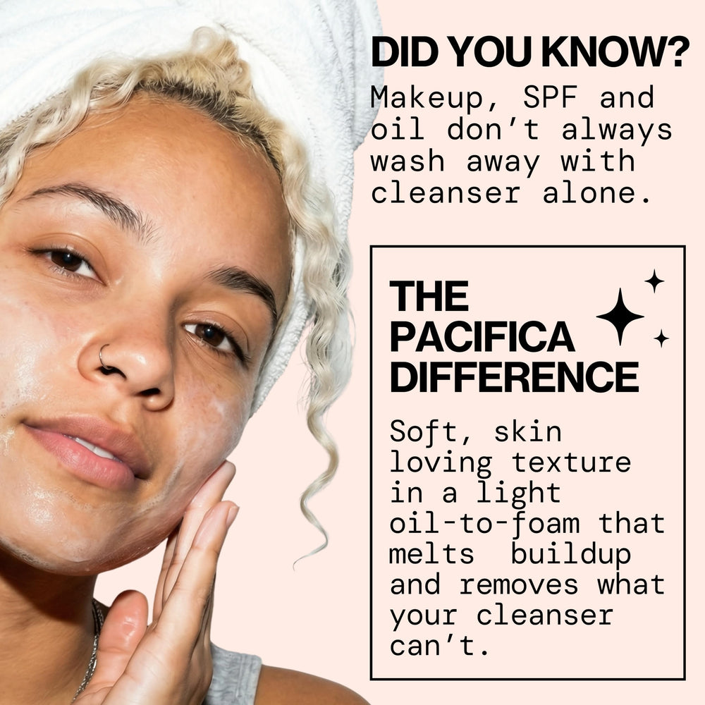 Peach kernel oil highlights nourishing ingredients.