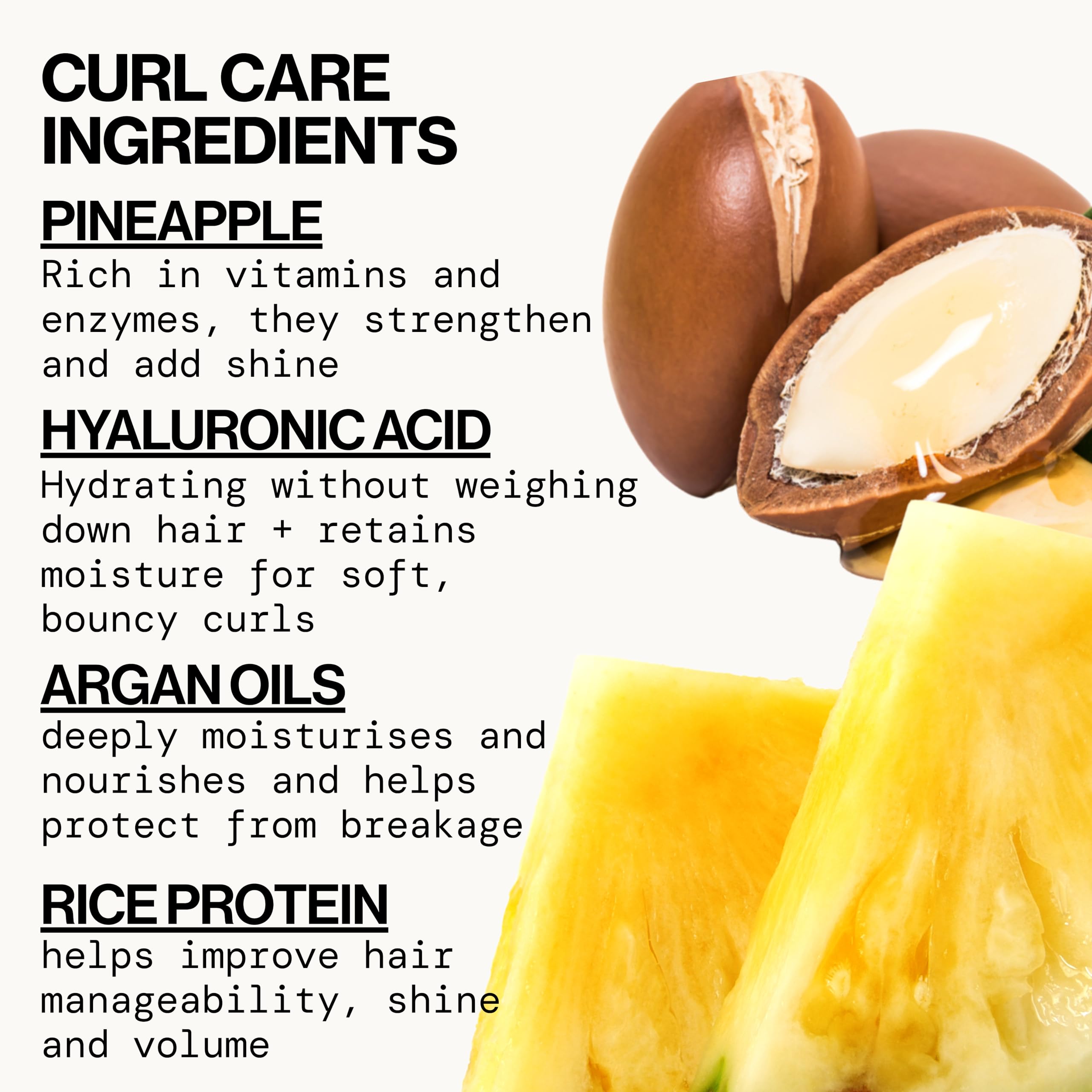 Pacifica Pineapple Curls shampoo application on wet hair