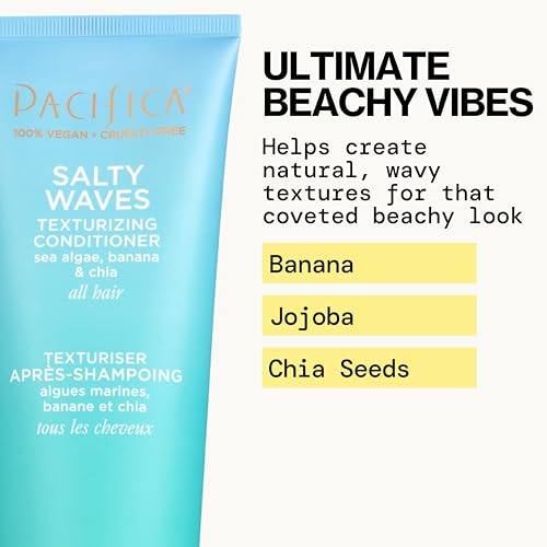 Pacifica Salty Waves shampoo pour action ready for quick texture boost