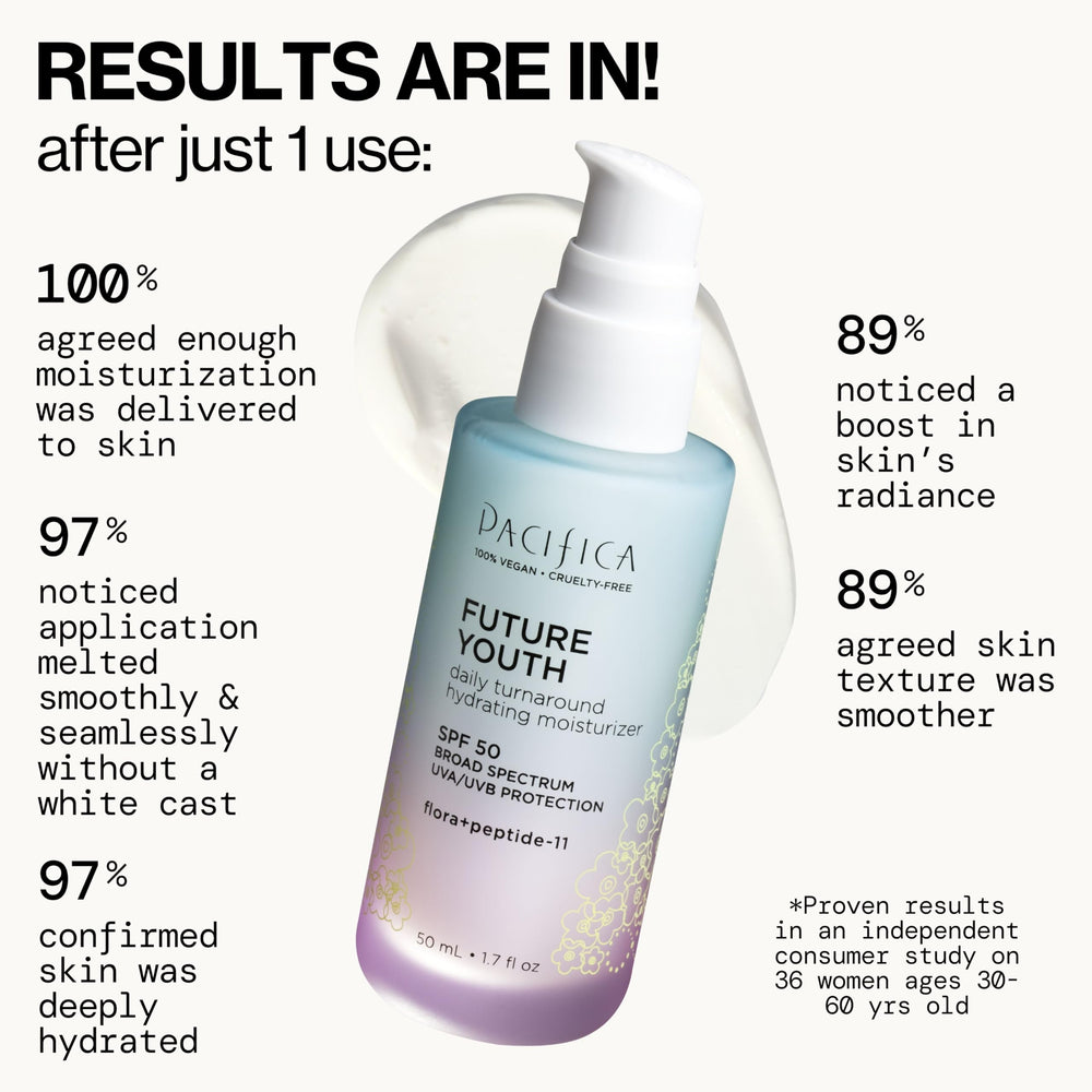 Pacifica silky moisturizer swirl hinting at radiant, smooth skin