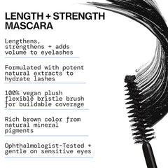 Pacifica Stellar Gaze wand with oversized bristles delivering full lash coverage.
