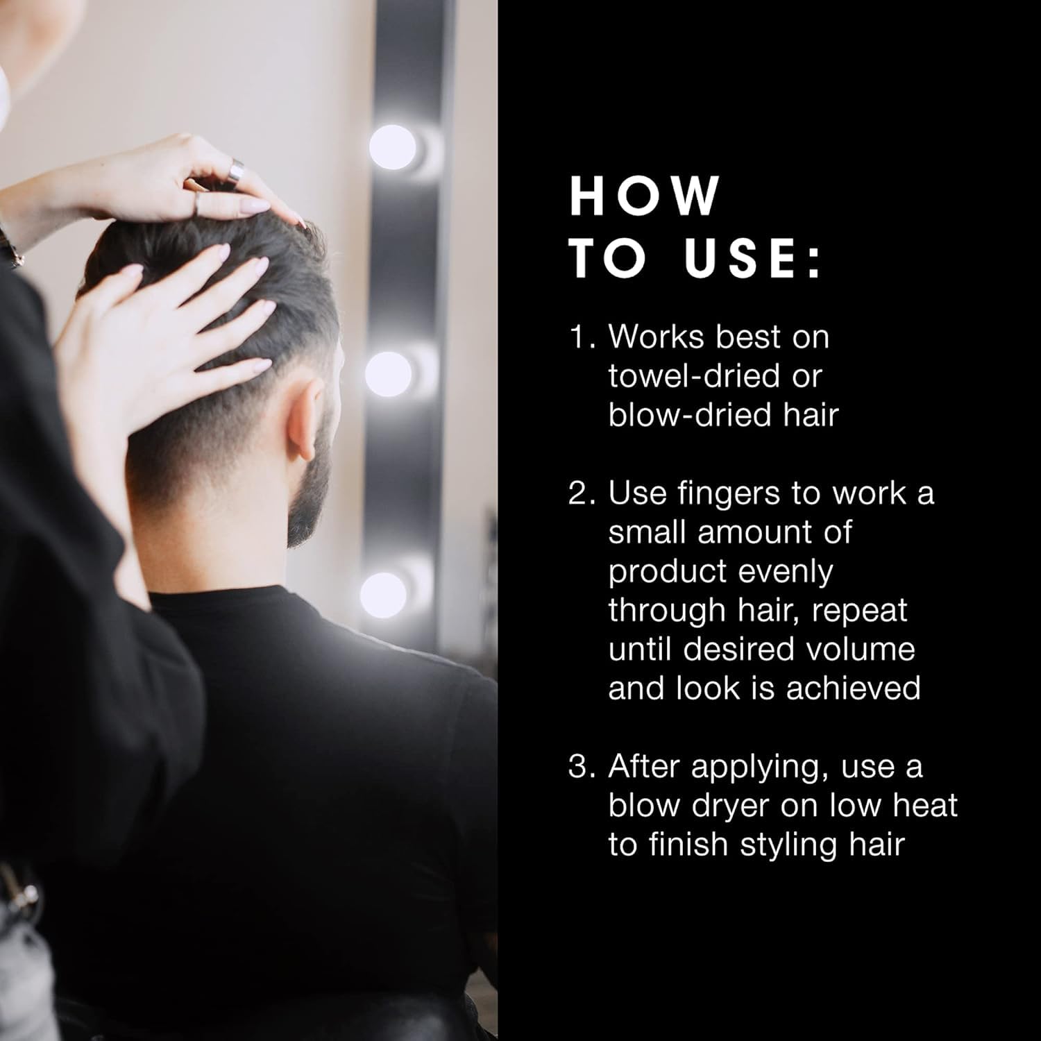 All hair types gain texture with Pacinos Matte Hair Paste.