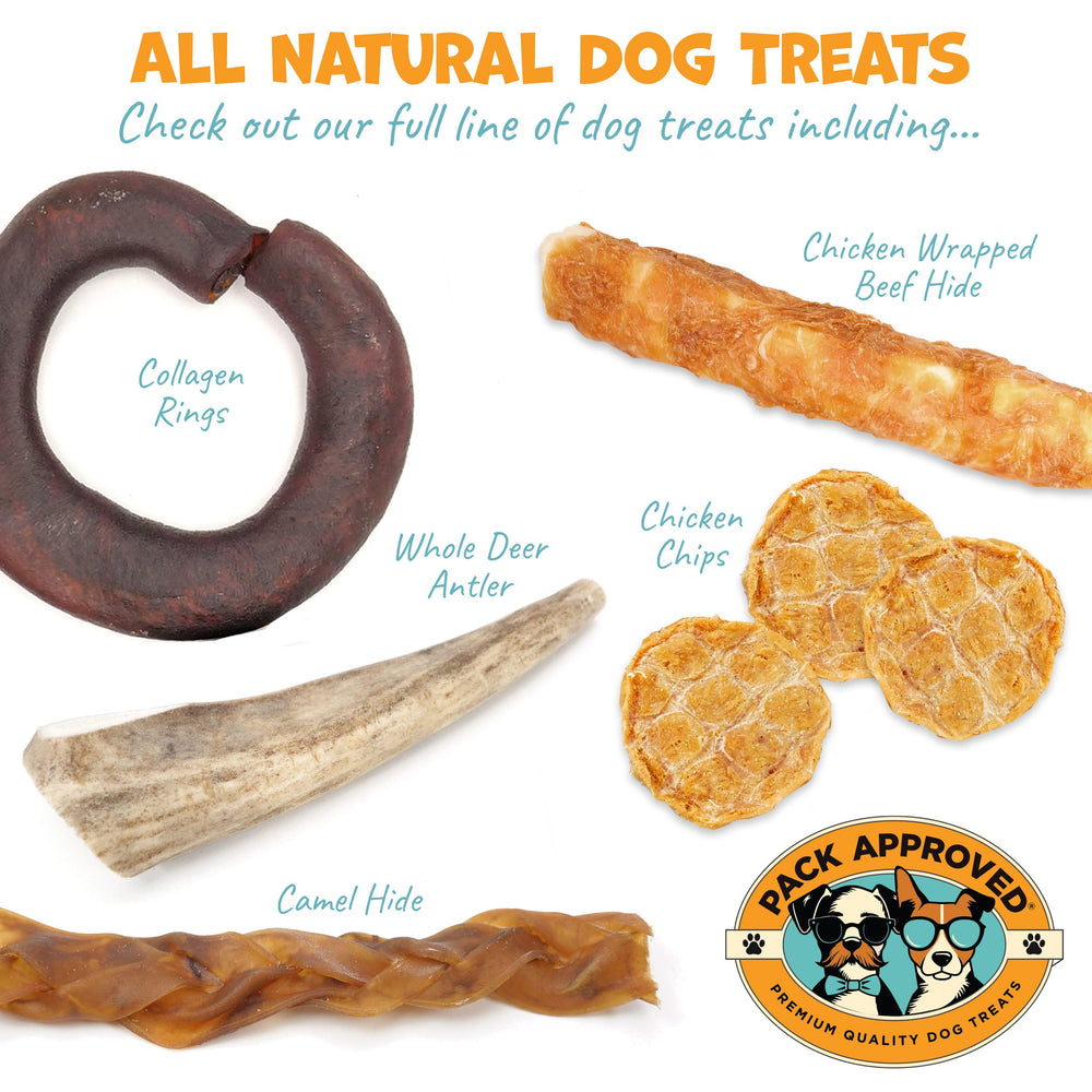 Pack Approved beef cheek rolls make a reliable reward during training.