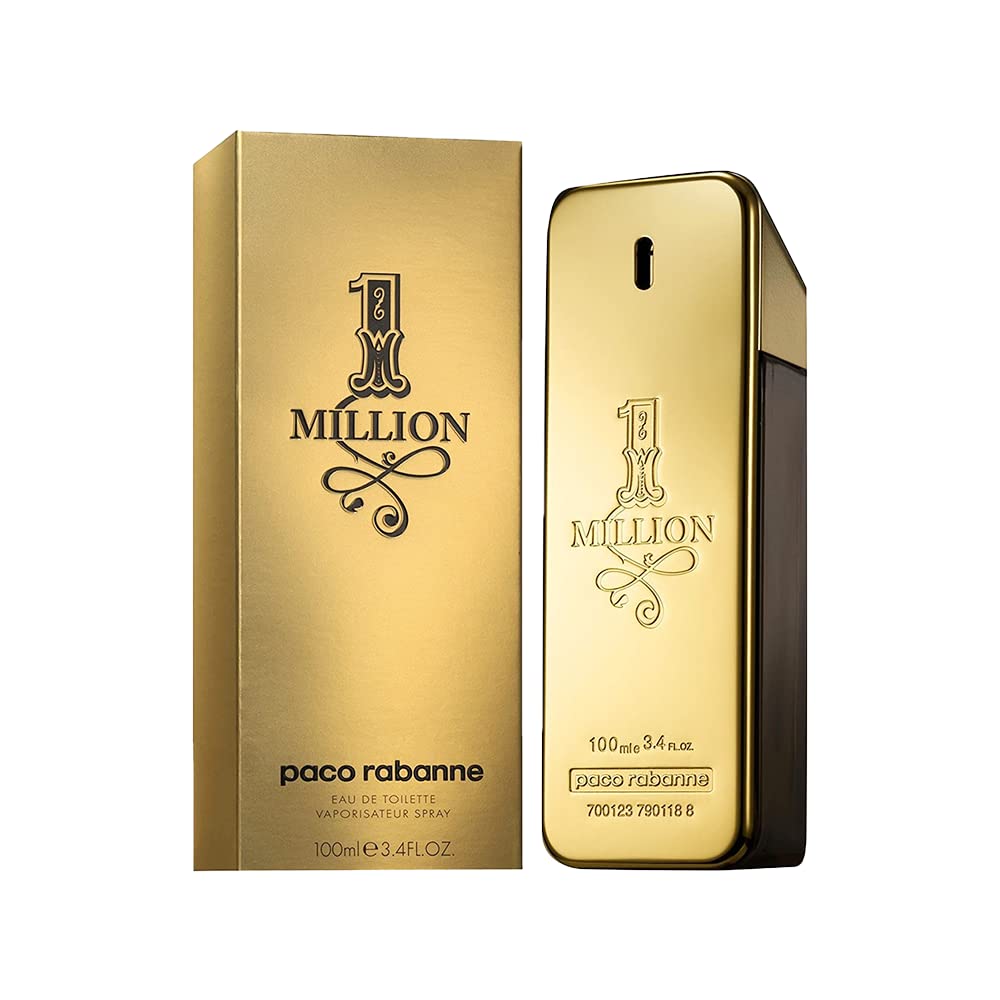 Paco Rabanne 1 Million bottle front view, ideal for confident daily wear.