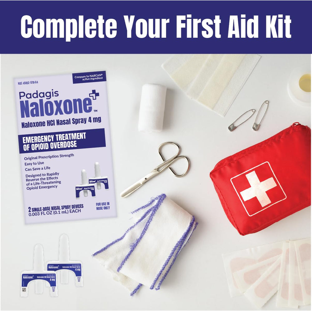 Padagis Naloxone trusted by first responders in critical moments.