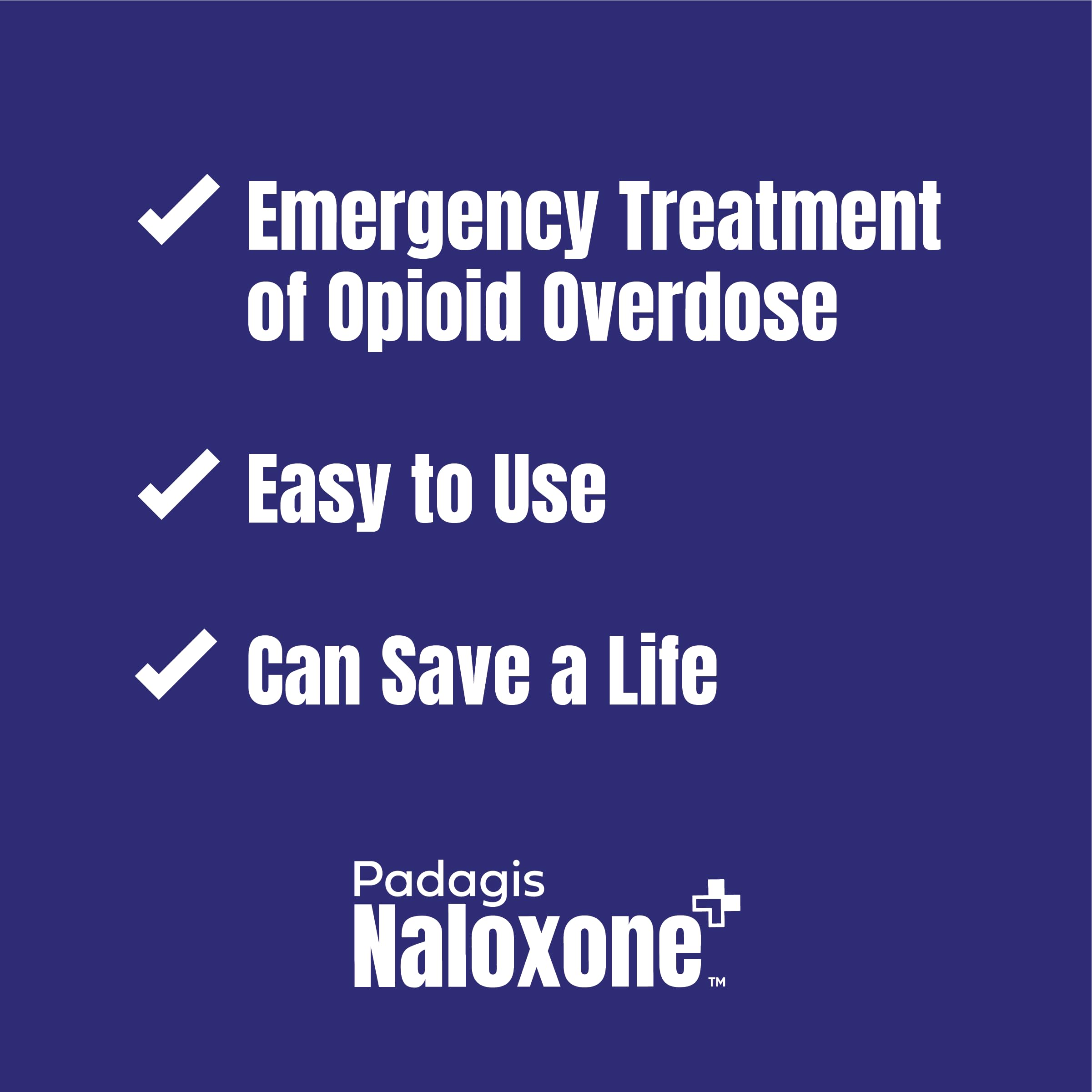 Padagis Naloxone for home or work safety in real-life scenarios.