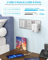 PAEWOK compact travel size sits neatly in luggage or backpack.
