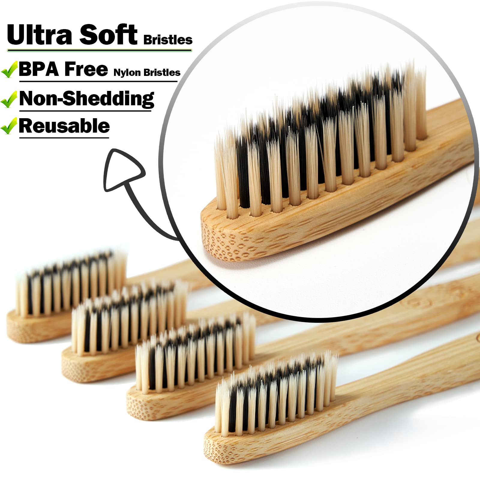 paeyaer natural bamboo handle with a comfortable, durable grip