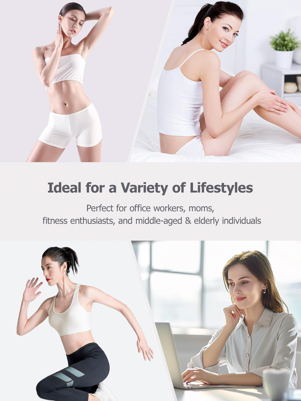 Paiaito conductive gel usage with enhanced massage conductivity.