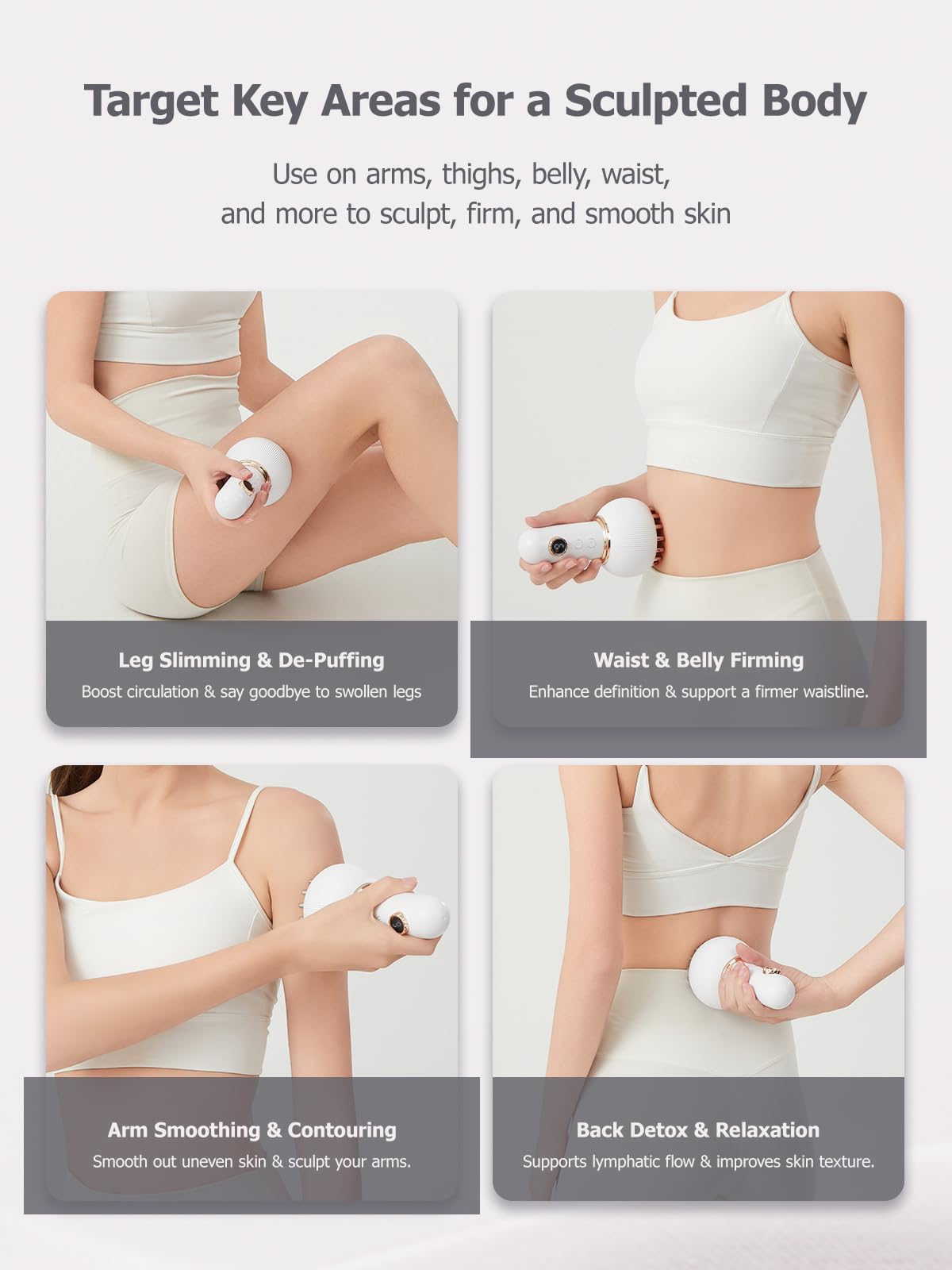 Paiaito rechargeable wireless massager for at home use.