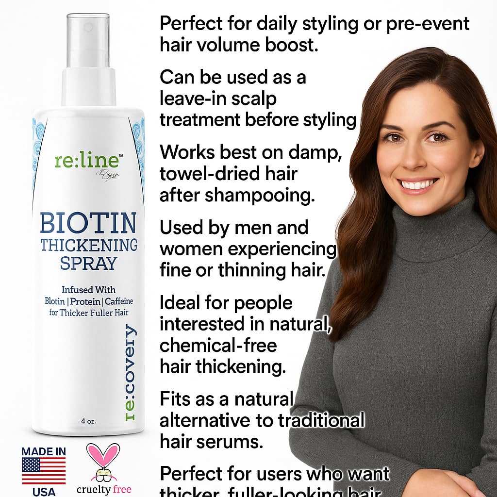 Paisle Botanics Biotin spray delivers shine with soft, weightless feel