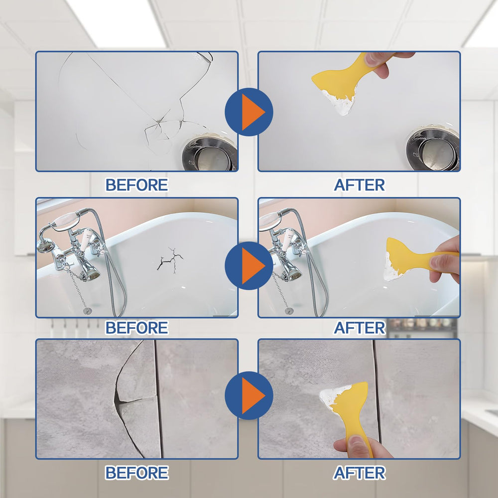 Paistely color paste included for seamless color matching on porcelain.