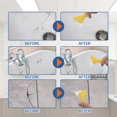 Paistely color paste included for seamless color matching on porcelain.
