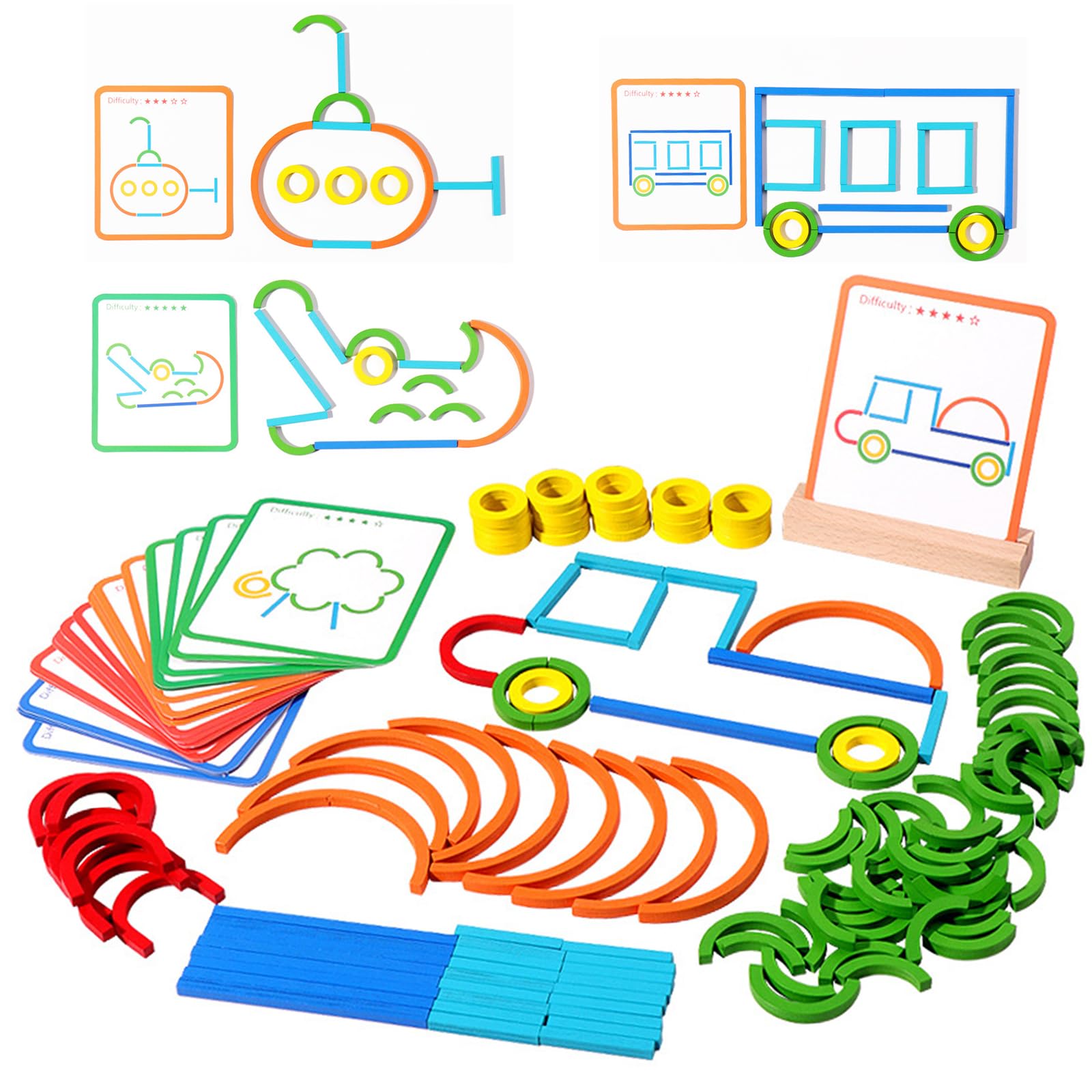 Pajojoqa Montessori-inspired STEM toy for quiet play and hands-on creativity