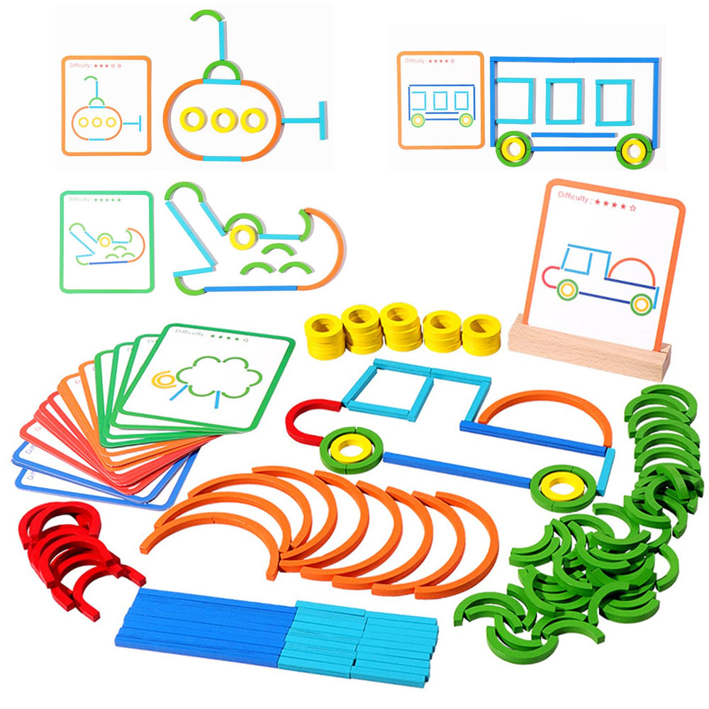 Pajojoqa Montessori-inspired STEM toy for quiet play and hands-on creativity