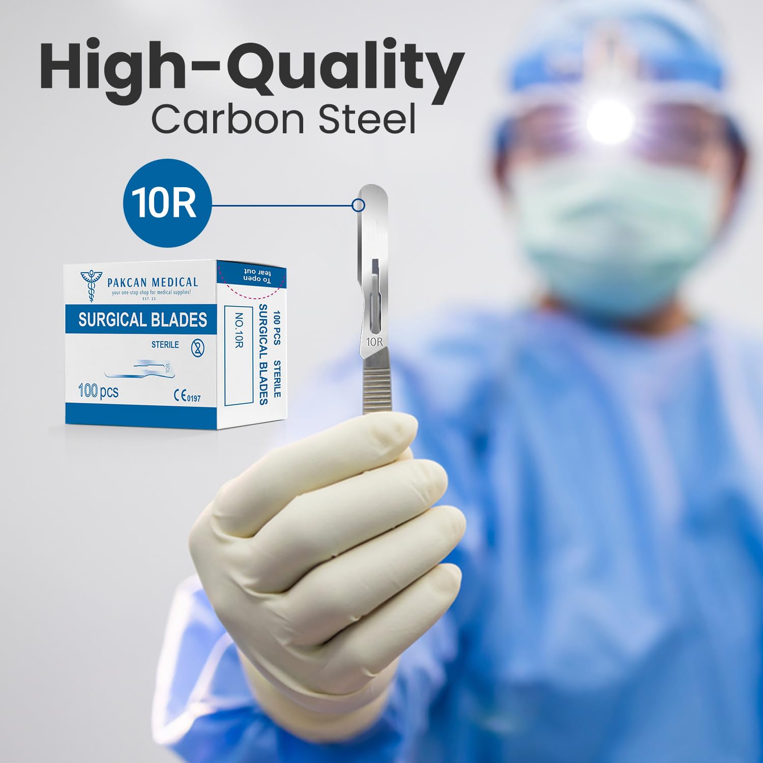 PakCan scalpel blade remover for safe blade changes