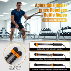 Paleclouds adjustable weight rings enabling quick resistance changes for HIIT sessions.