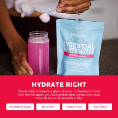 Paleovalley Electrolytes Watermelon in a glass ready to drink