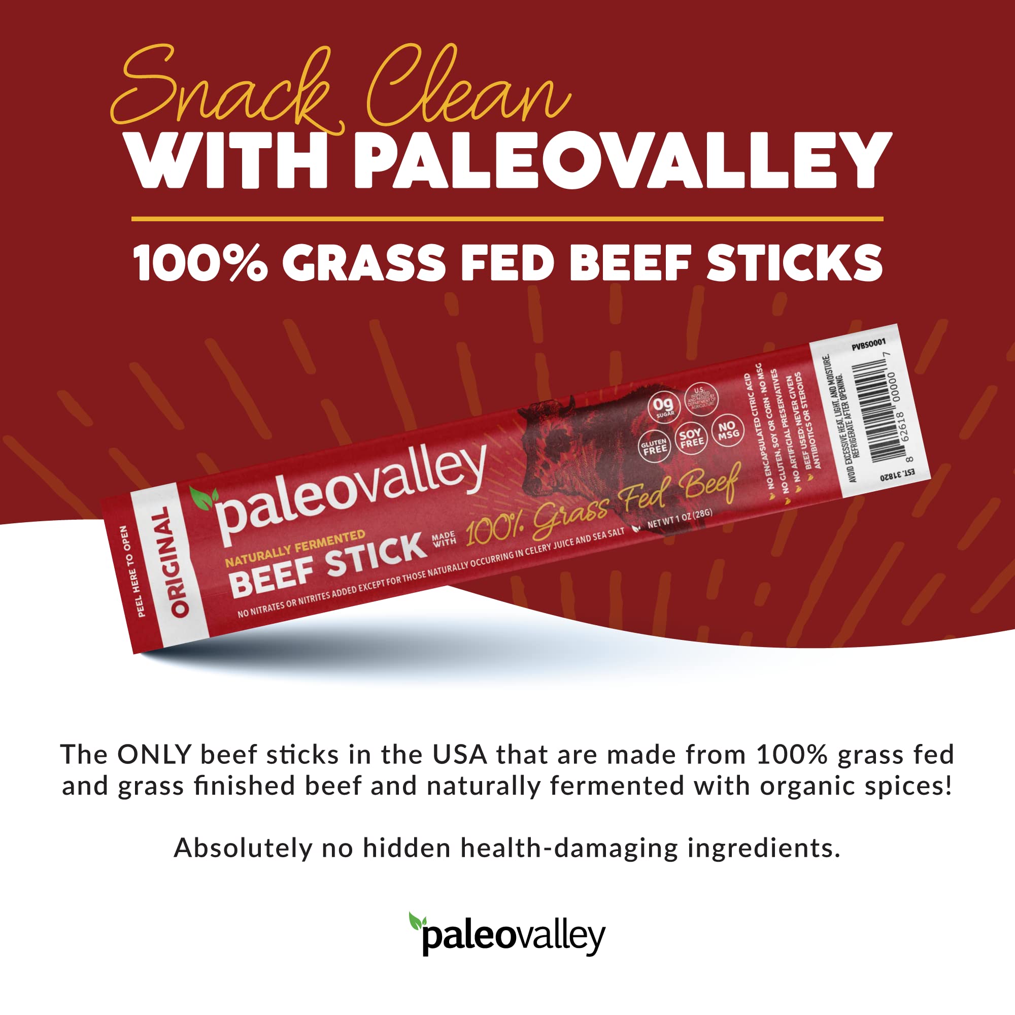 Paleovalley fermented beef sticks illustrate probiotic-rich traditional preparation.