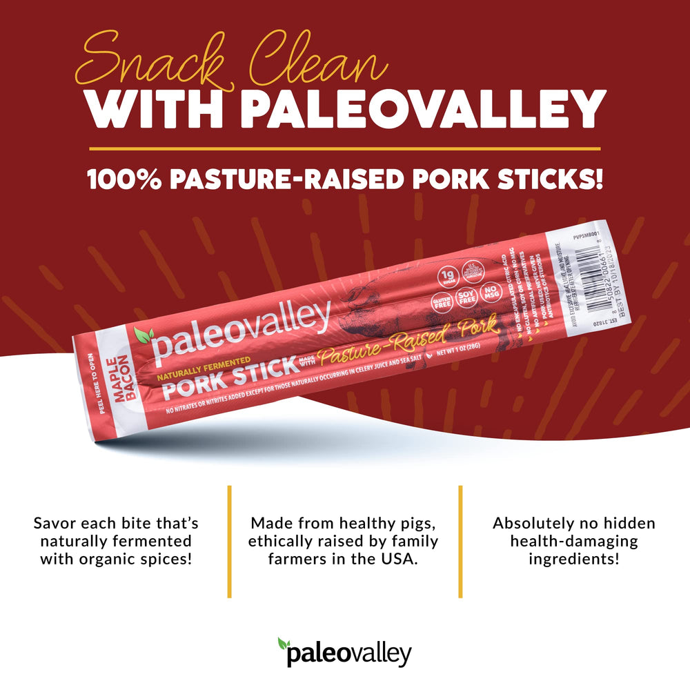 Paleovalley on-the-go snack in a portable package.