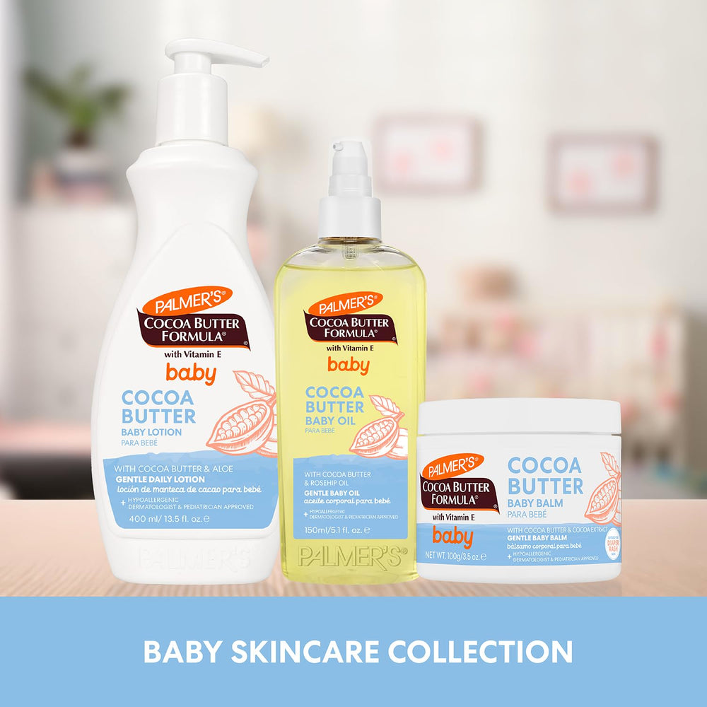 Vegan-friendly Palmer's Baby Lotion for daily baby care