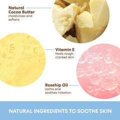 Dermatologist-approved Palmer's baby oil for sensitive skin.