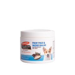 Palmer's for Pets cocoa butter paw pad balm being applied to dry paws for daily comfort