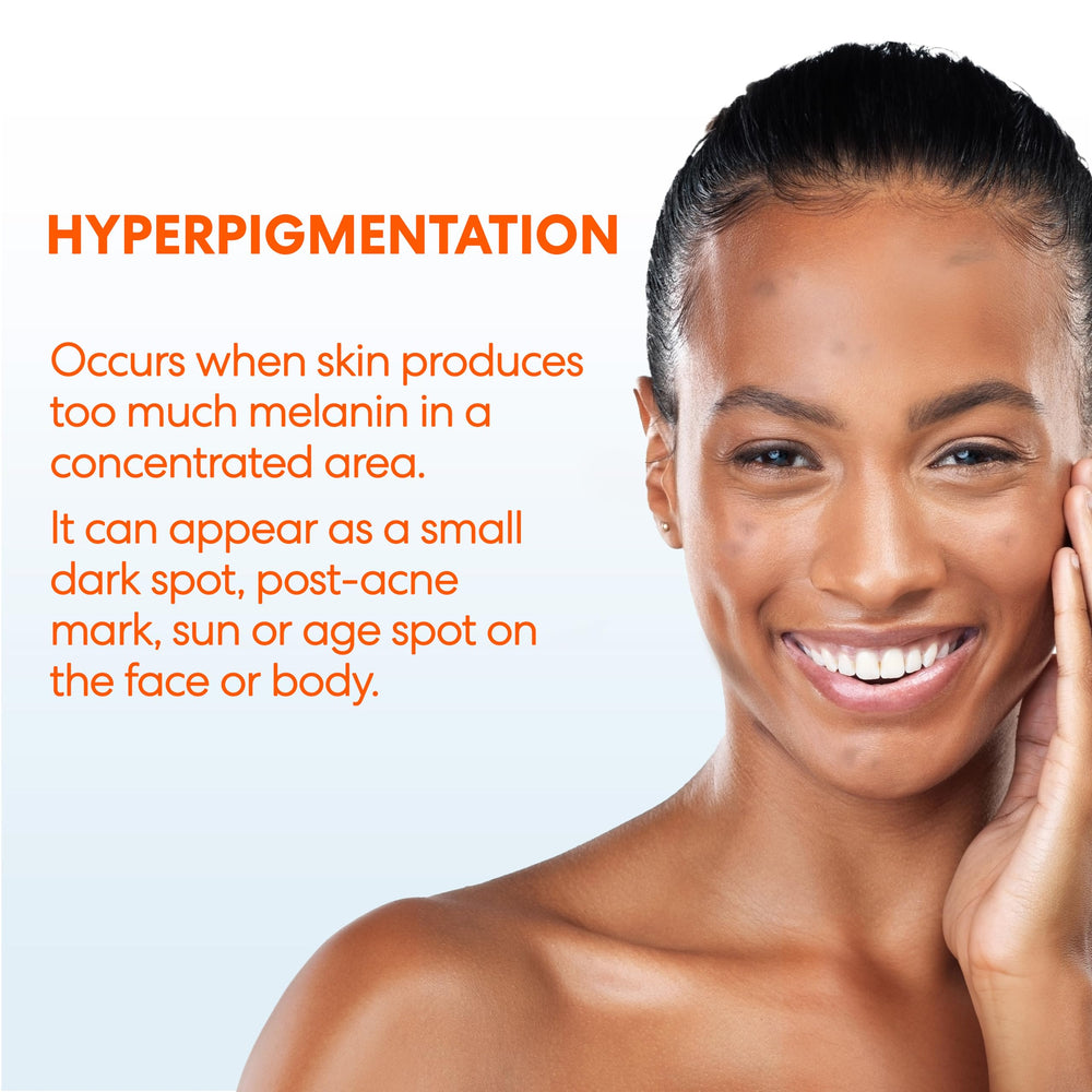 Palmer's Skin Success bottle near mirror demonstrates easy morning or evening use.