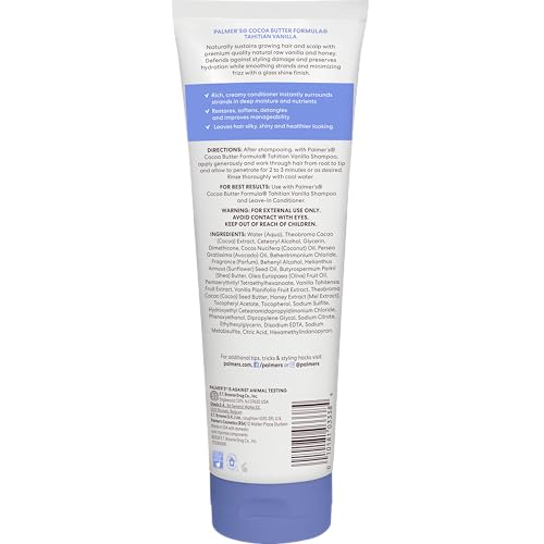 All hair types can benefit from Palmer's nourishing conditioner.