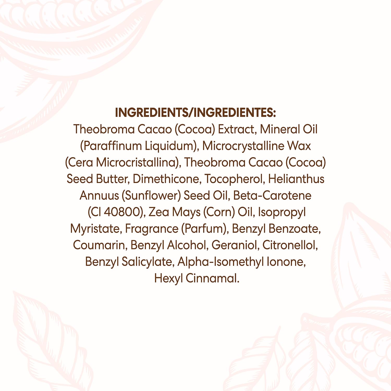 Palmer's Cocoa Butter Balm enriched with Vitamin E for nourished skin.
