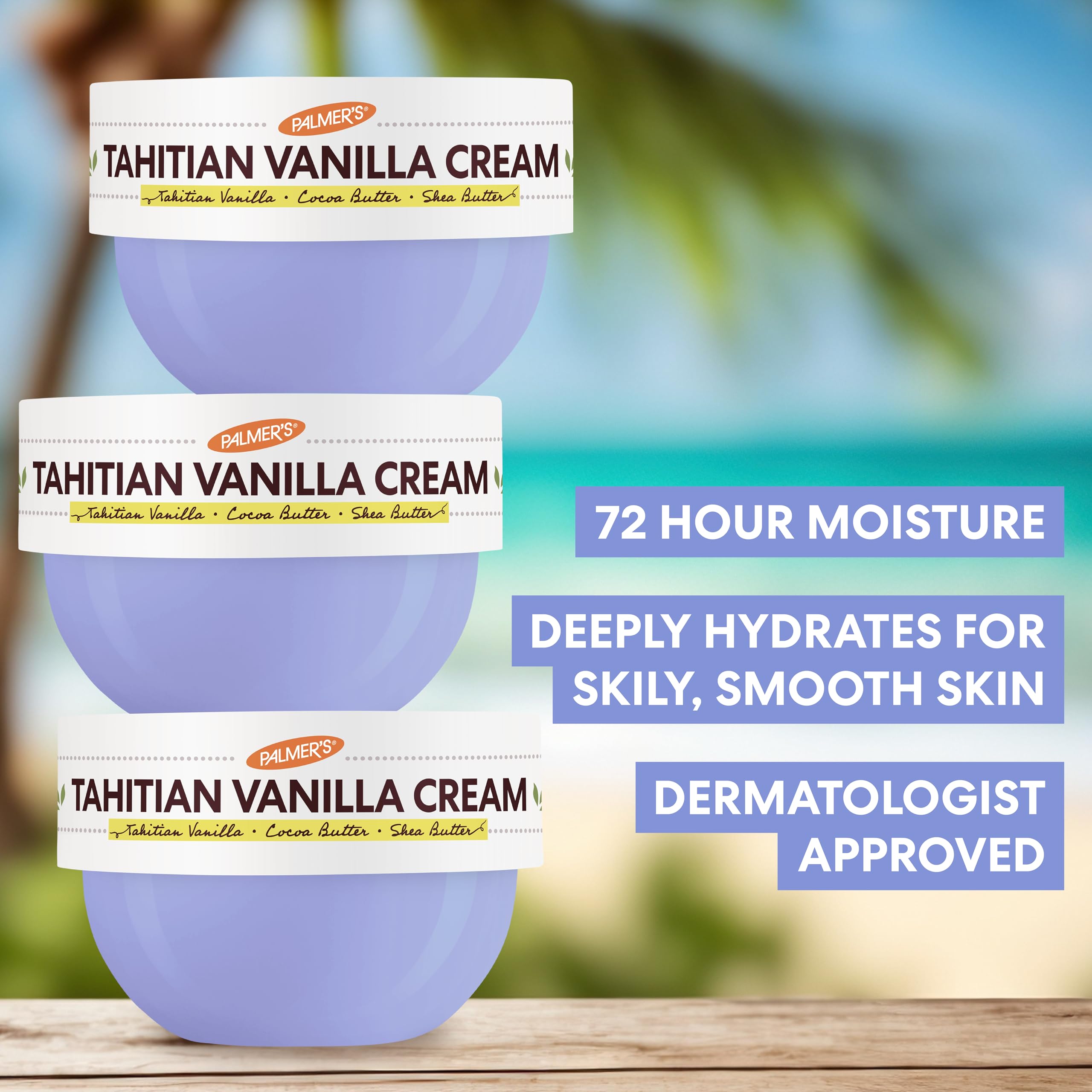 Cream spread on skin showing instant moisture boost and smoothness.