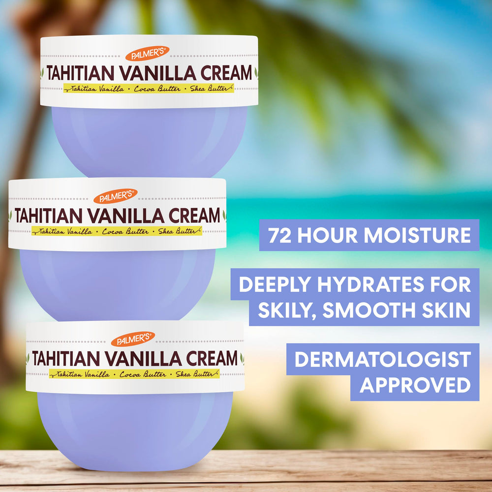 Cream spread on skin showing instant moisture boost and smoothness.