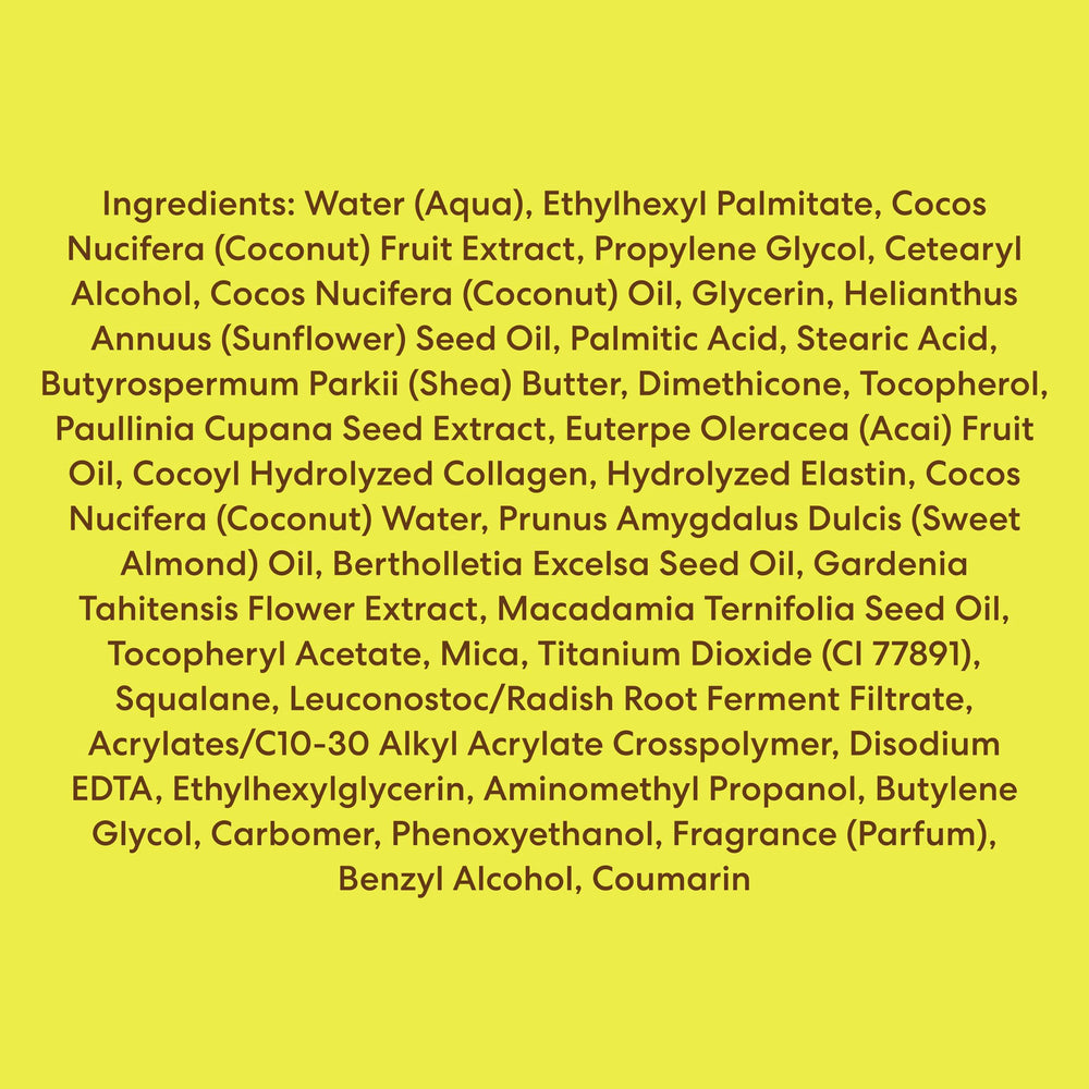 Palmer's Brazilian Coco Cream moisturized skin after use shows lasting hydration