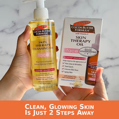 Palmer's cleansing oil removes makeup without stripping the skin.