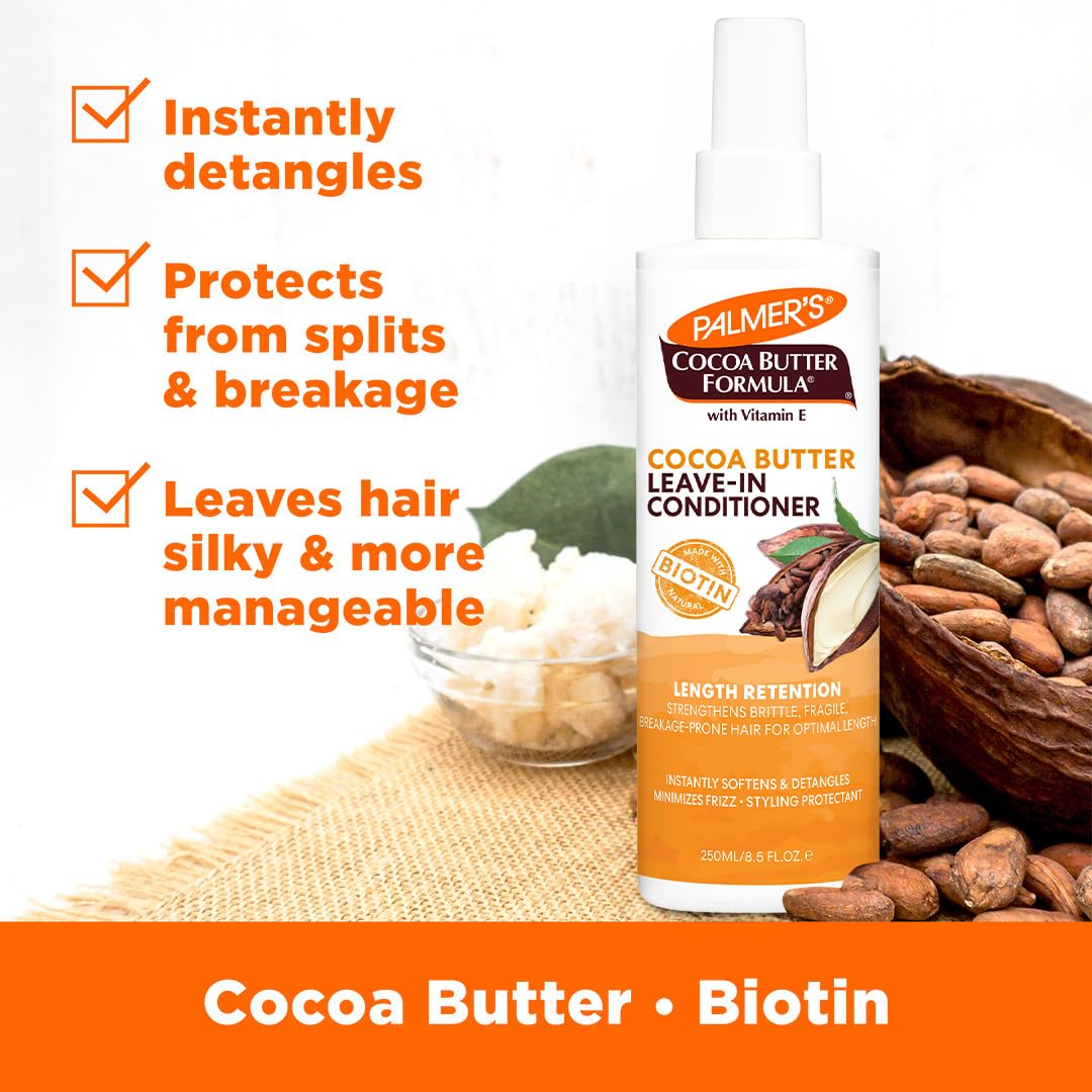 Creamy Palmer's conditioner texture ready for detangling and moisture.