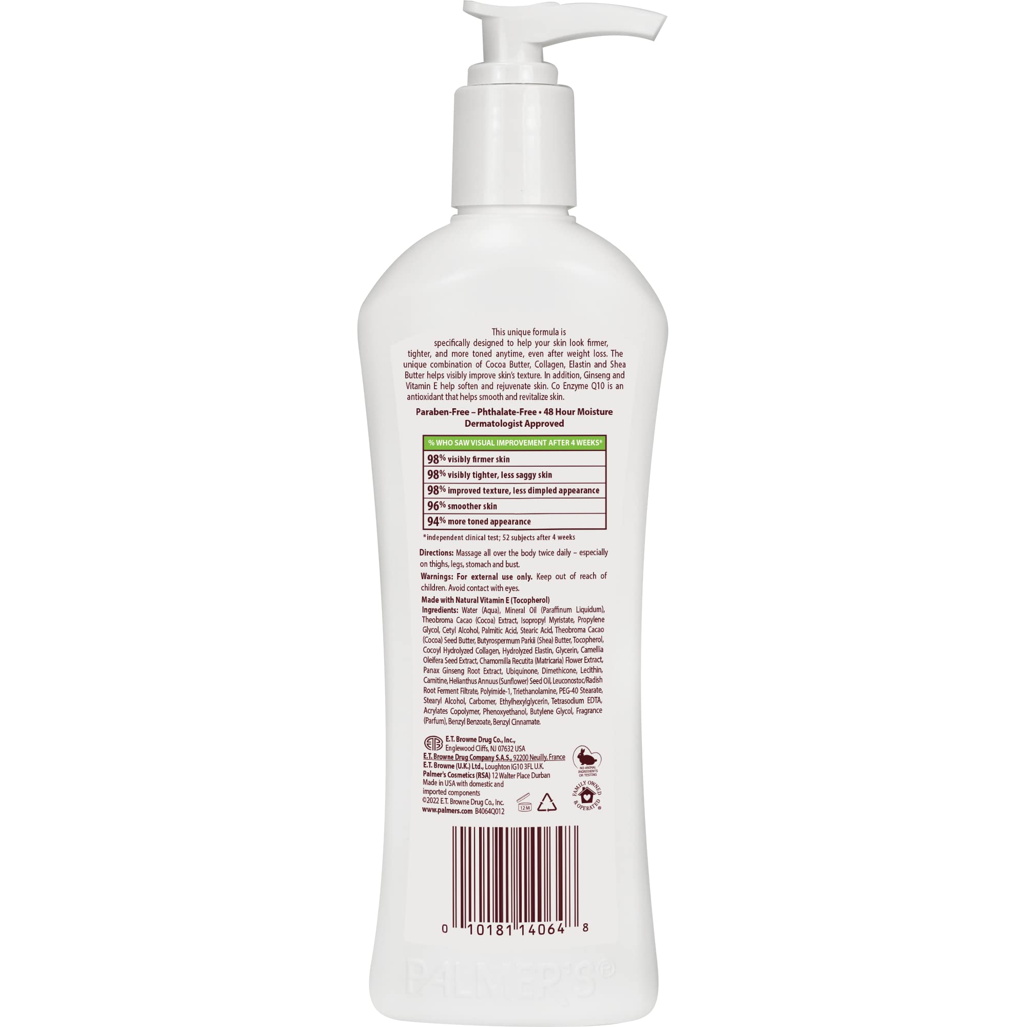Palmer's Cocoa Butter Formula Coconut oil nourishes skin