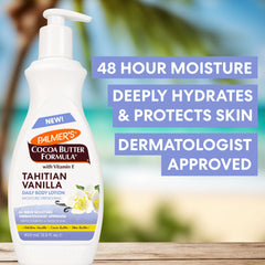 Cocoa Butter Formula ingredients highlight natural plant oils