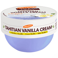 Palmer's Cocoa Butter Tahitian Vanilla bottle highlighting long-lasting hydration for the skin.
