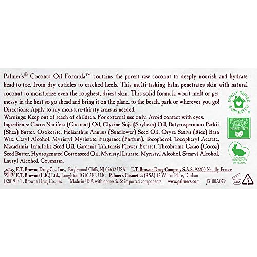 Palmer's body balm in daily routine scene suggests versatile head-to-toe use.