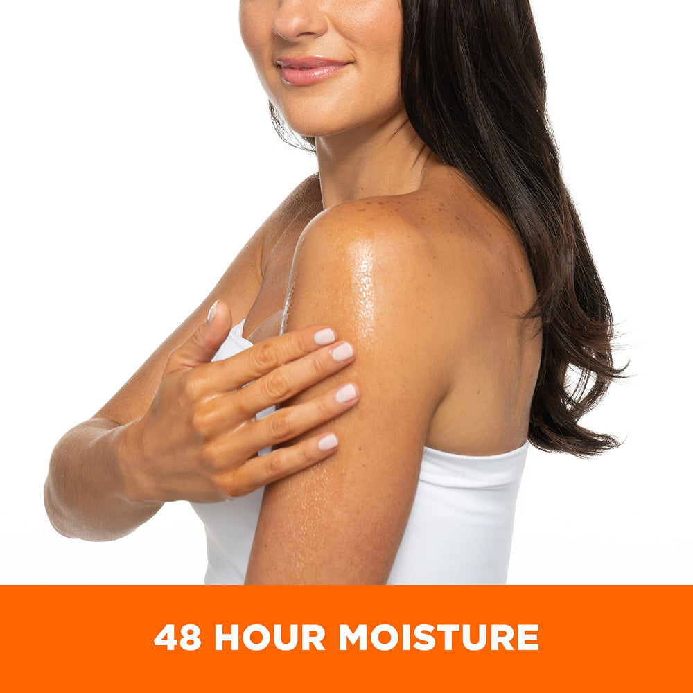 After-bath scene with Palmer's oil providing a quick moisture boost on skin.