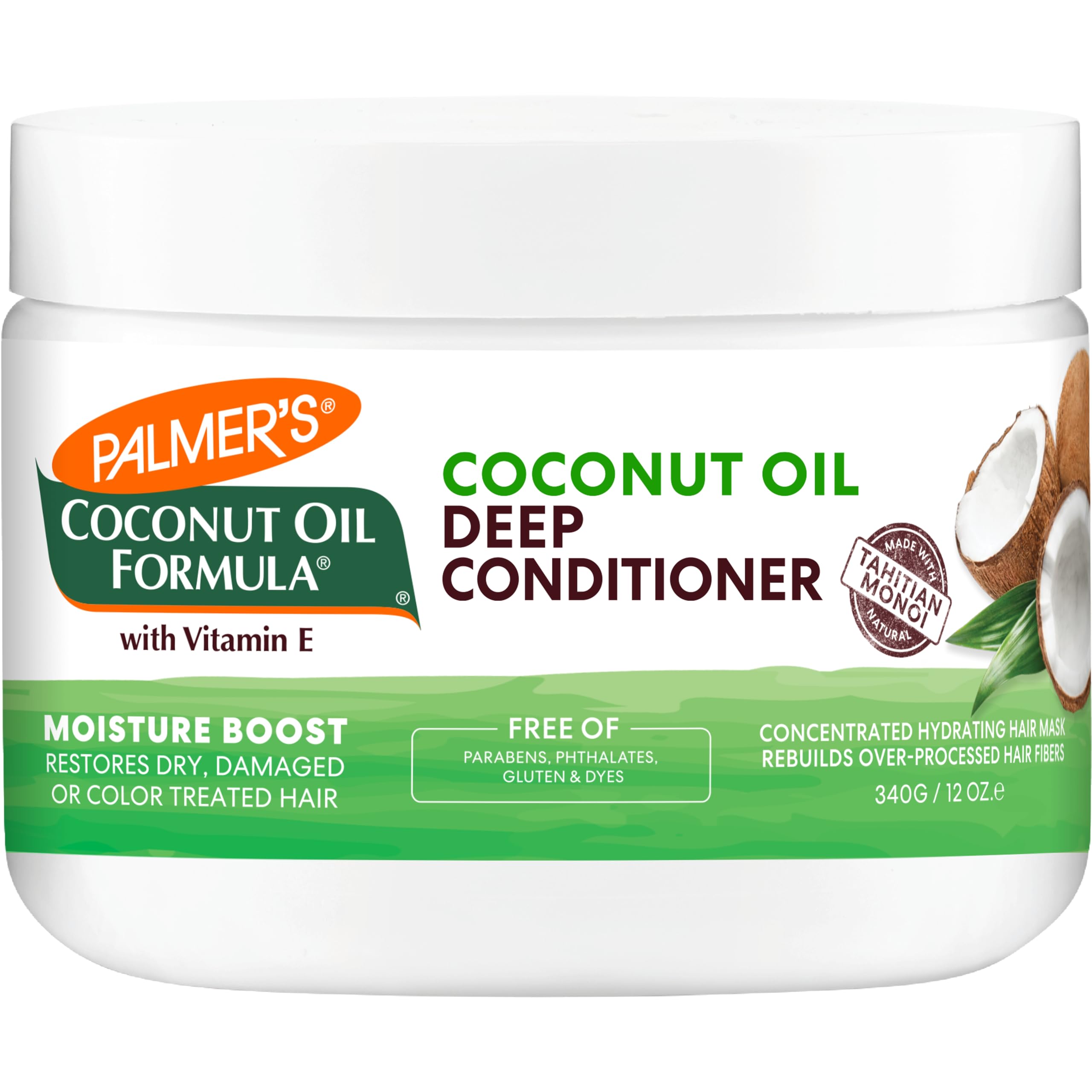 Palmer's Moisture Boost deep conditioner jar for intense hydration